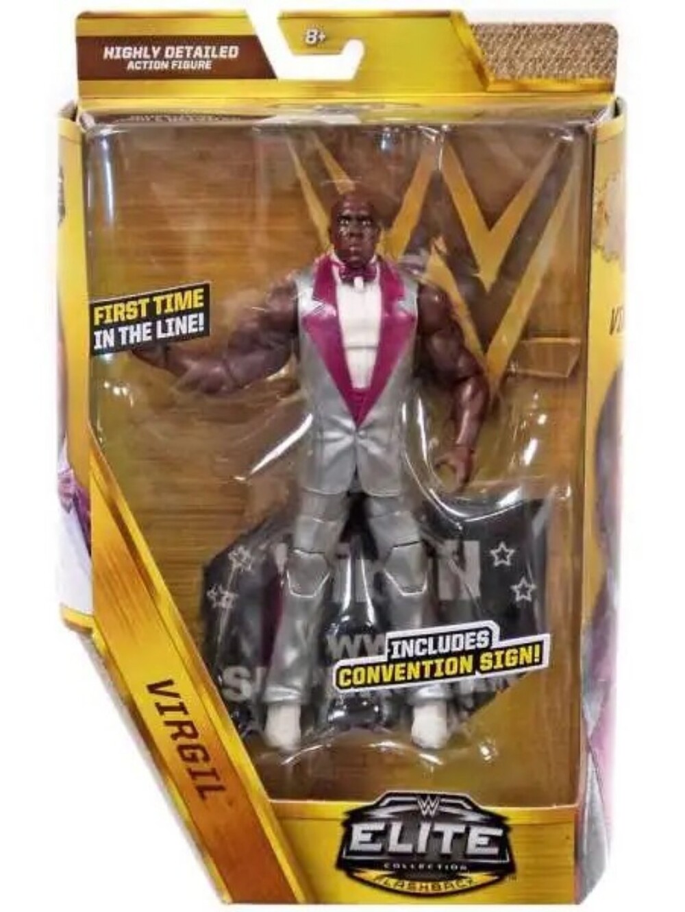 WWE Virgil Elite Collection Fladhback First Time In Line! 2017 Exclusive 🔥